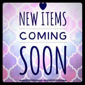 Working to get new items photographed and listed!